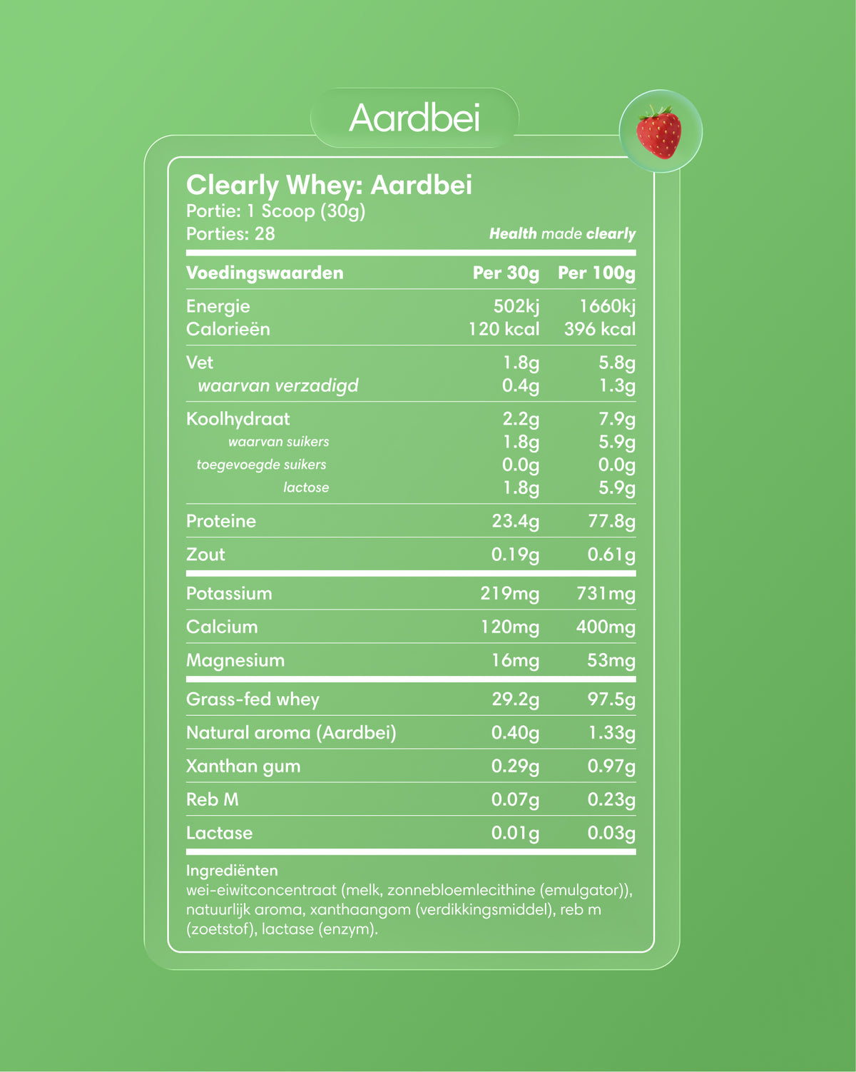 Grass-fed Whey